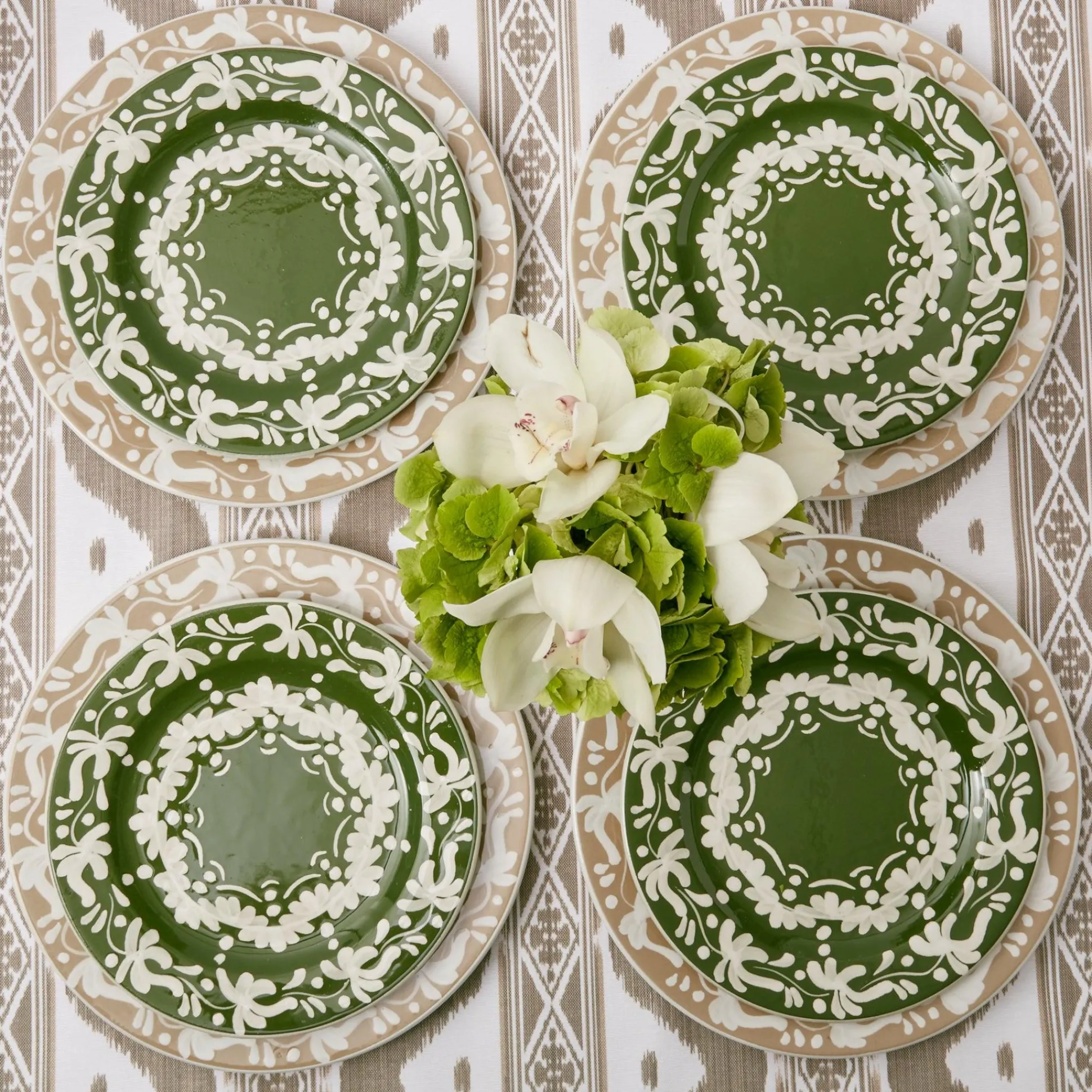 Olive Valencia Starter Plate (Set Of 4)