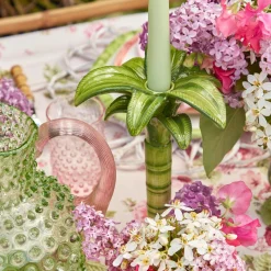 Palm Leaf Candle Holder (Large)