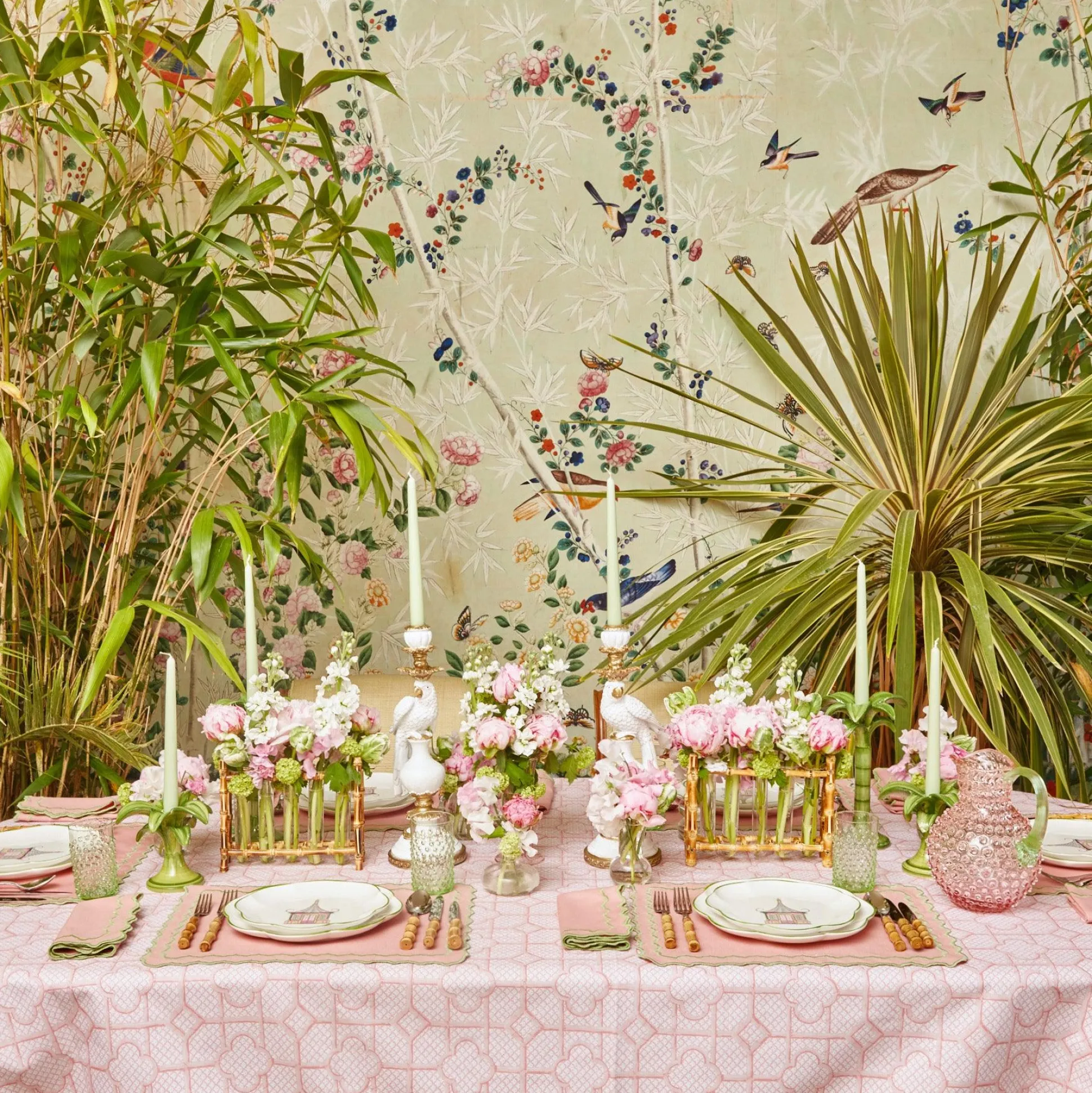 Palm Leaf Candle Holder (Large)