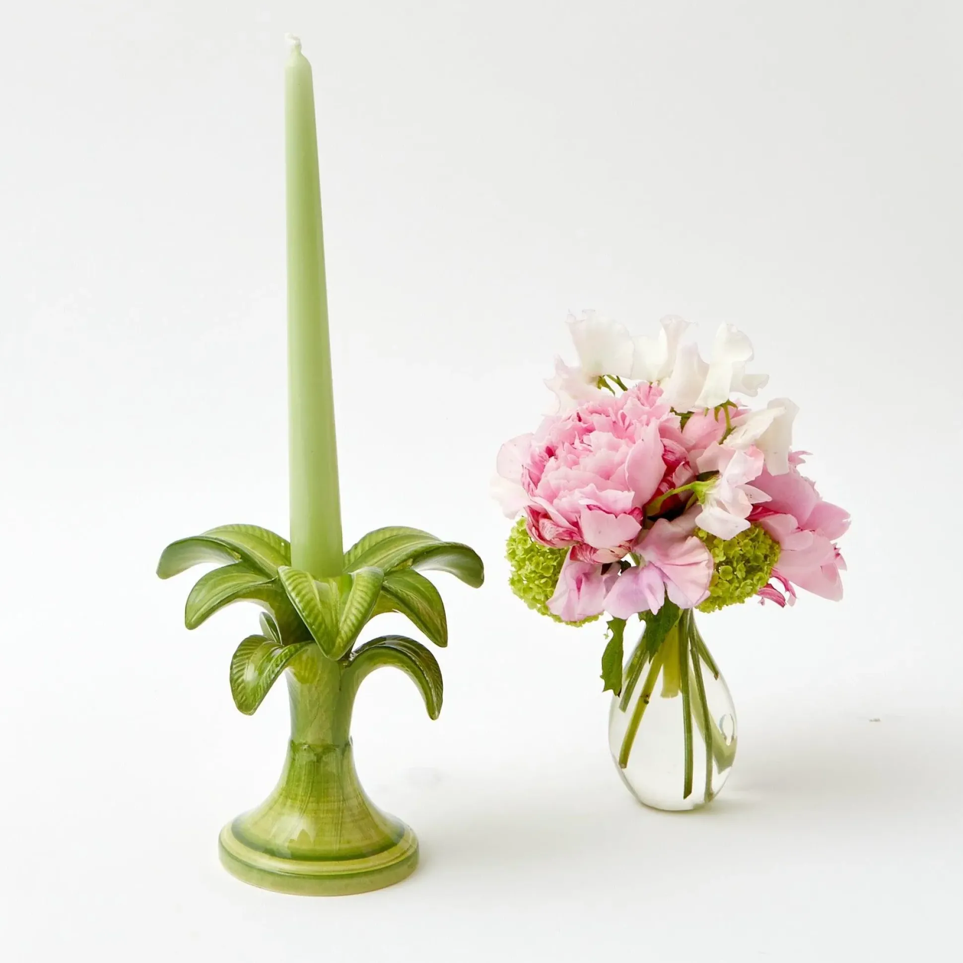 Palm Leaf Candle Holder (Small)