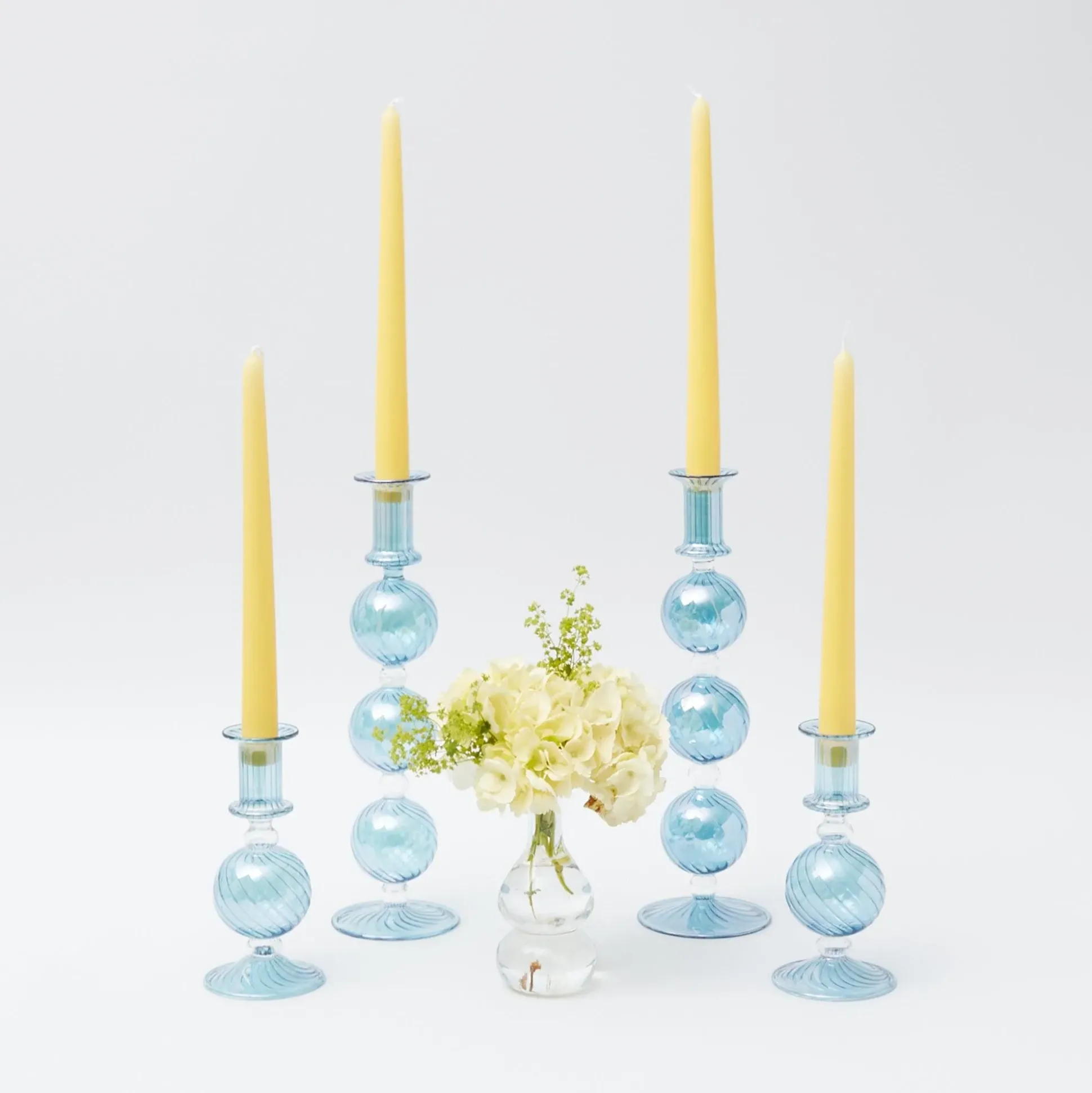 Pastel Yellow Candles (Set Of 8)