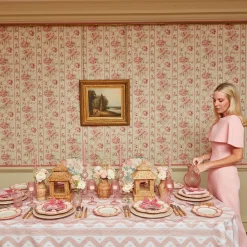 Personalised Dusty Pink Napkin Bow