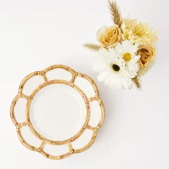 Petal Bamboo Starter Plate (Set Of 4)