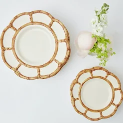 Petal Bamboo Starter Plate (Set Of 4)