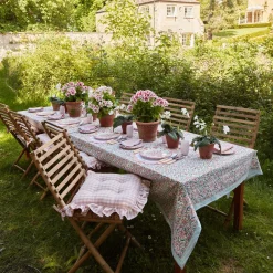 Pink Applique Placemats & Napkins (Set Of 4)