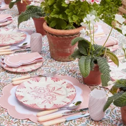 Pink Applique Placemats (Set Of 4)