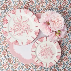 Pink Applique Placemats (Set Of 4)