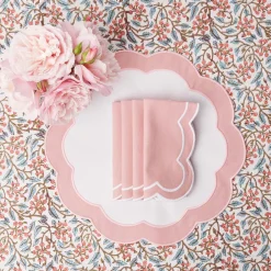 Pink Applique Placemats (Set Of 4)
