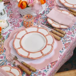 Pink Applique Placemats (Set Of 4)