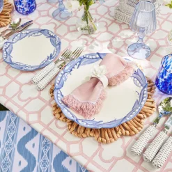 Pink Bamboo Tablecloth
