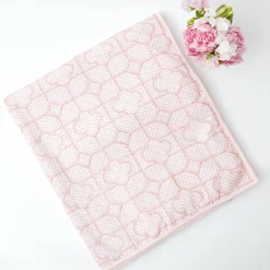 Pink Bamboo Trellis Tablecloth