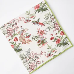 Pink Birdsong Tablecloth