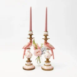 Pink Candles (Set Of 8)