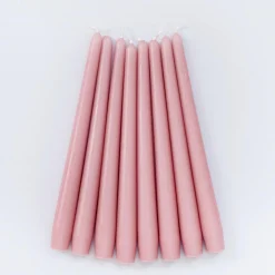 Pink Candles (Set Of 8)