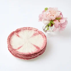 Pink Capri Lettuce Starter Plate (Set Of 4)