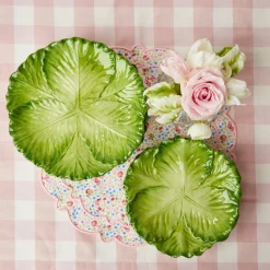 Pink Gingham Tablecloth