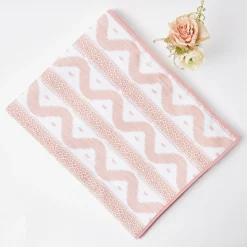 Pink Leopard Ikat Tablecloth