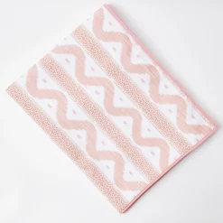 Pink Leopard Ikat Tablecloth