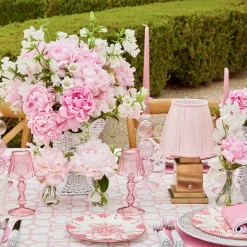 Pink Lotus Lampshade