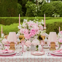 Pink Lotus Lampshade