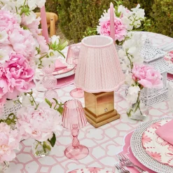 Pink Lotus Lampshade