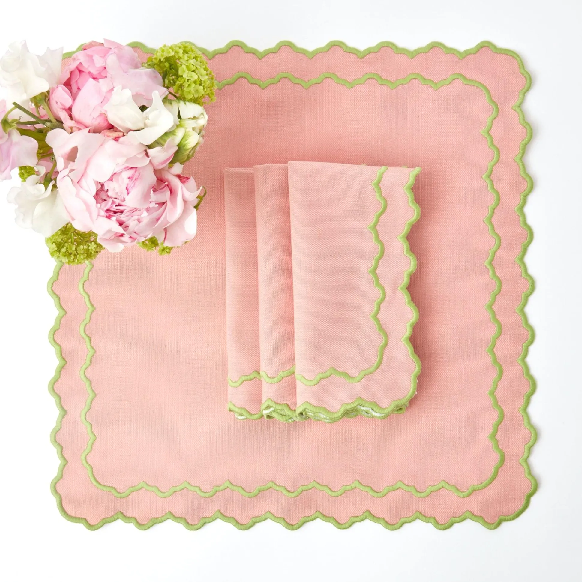 Pink Penelope Napkins (Set Of 4)