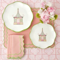 Pink Penelope Napkins (Set Of 4)