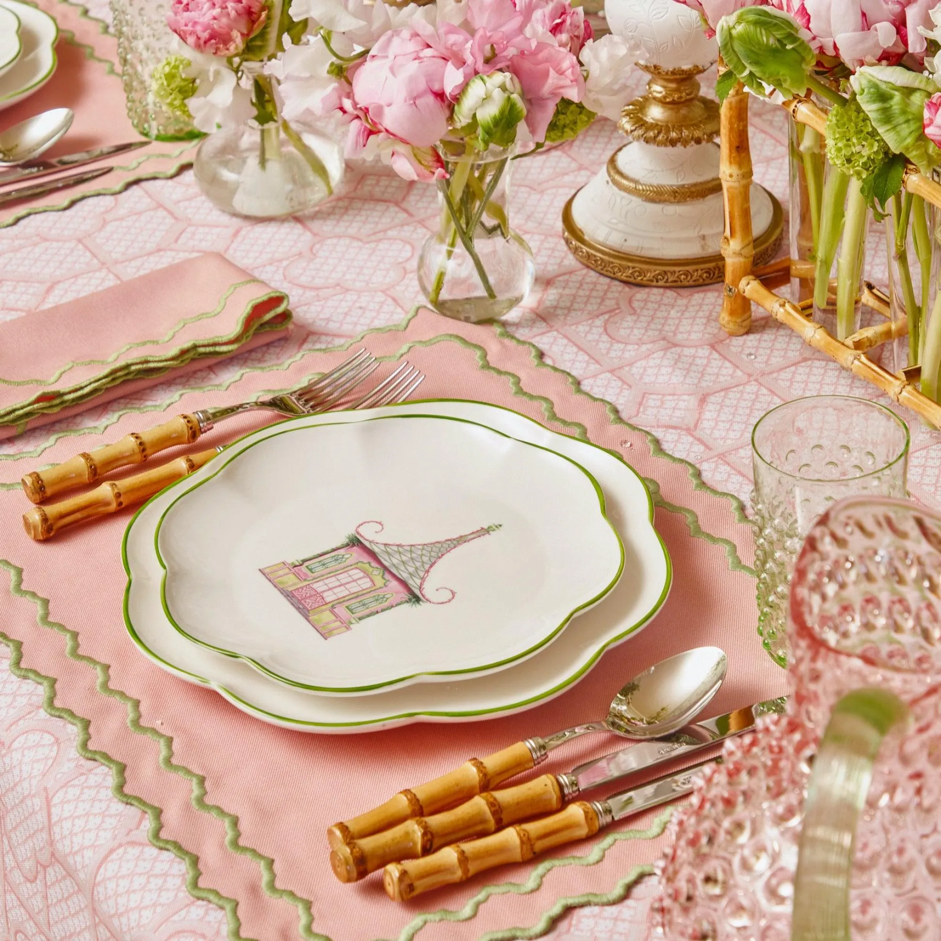Pink Penelope Placemats (Set Of 4)