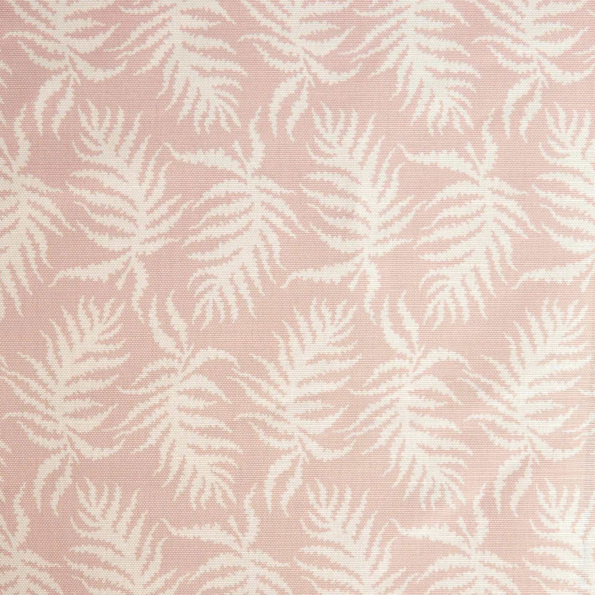 Pink Trailing Ferns Fabric
