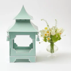 Pistachio Green Pagoda Lantern
