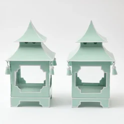 Pistachio Green Pagoda Lantern