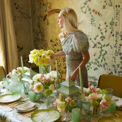 Pistachio Green Pagoda Lantern