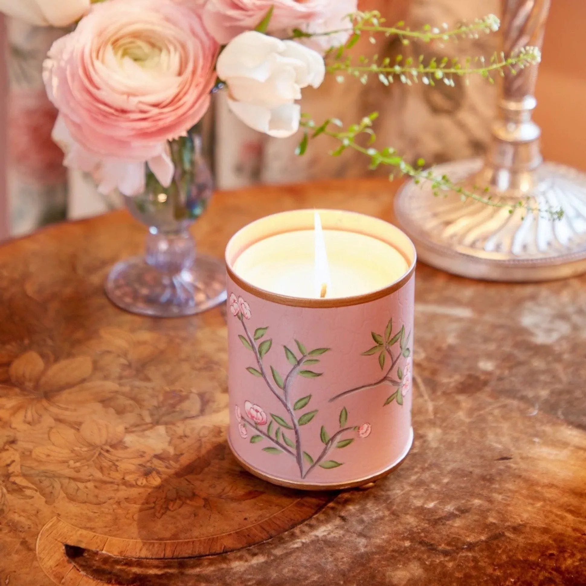 Portrait Of A Garden Scented Candle & Pot Set