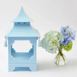 Powder Blue Pagoda Lantern