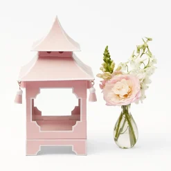 Powder Pink Pagoda Lantern