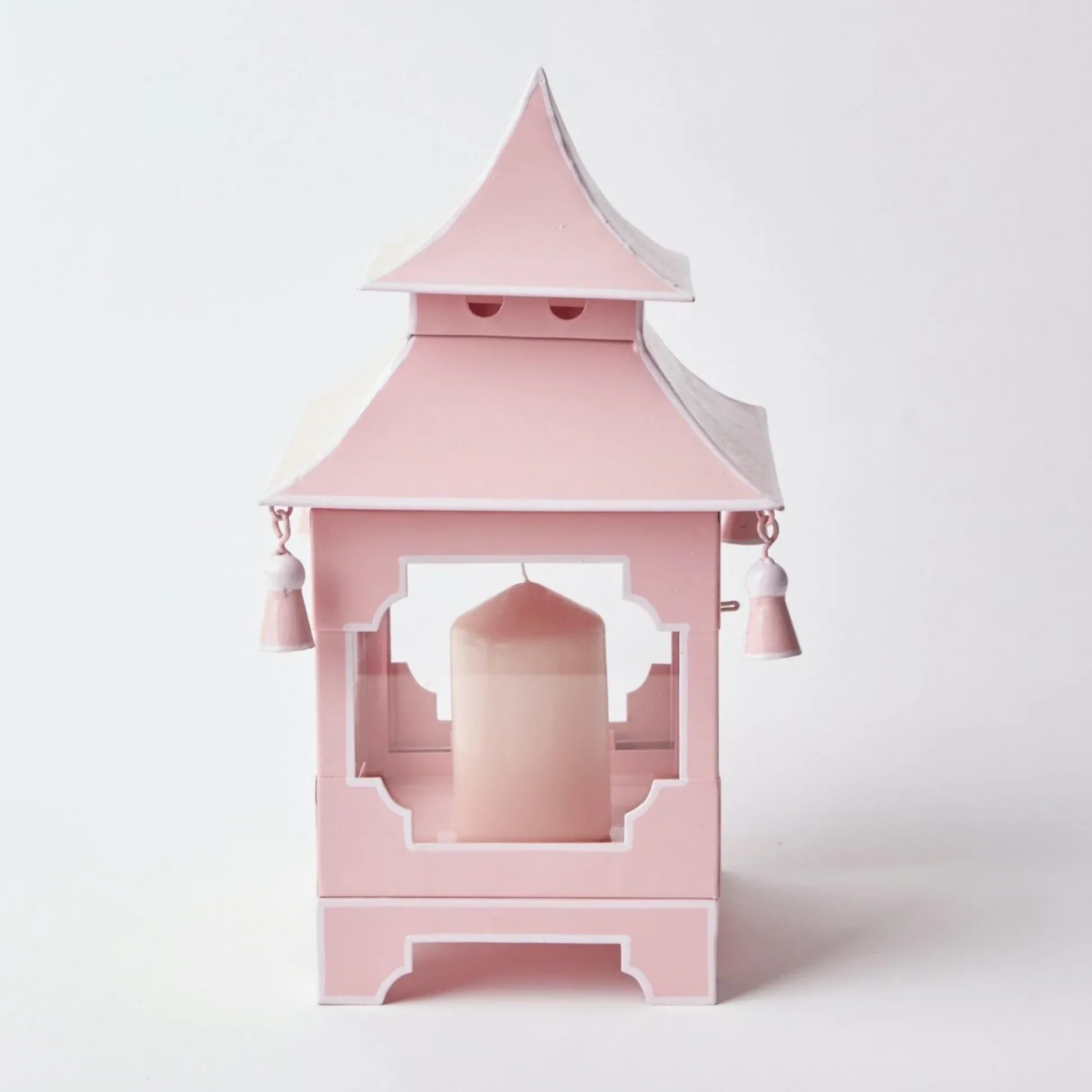 Powder Pink Pagoda Lantern
