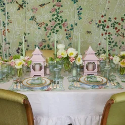 Powder Pink Pagoda Lantern