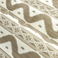 Putty Ikat Stripe Fabric