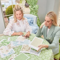 Putty Lotus Flower Fabric