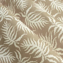 Putty Trailing Ferns Fabric