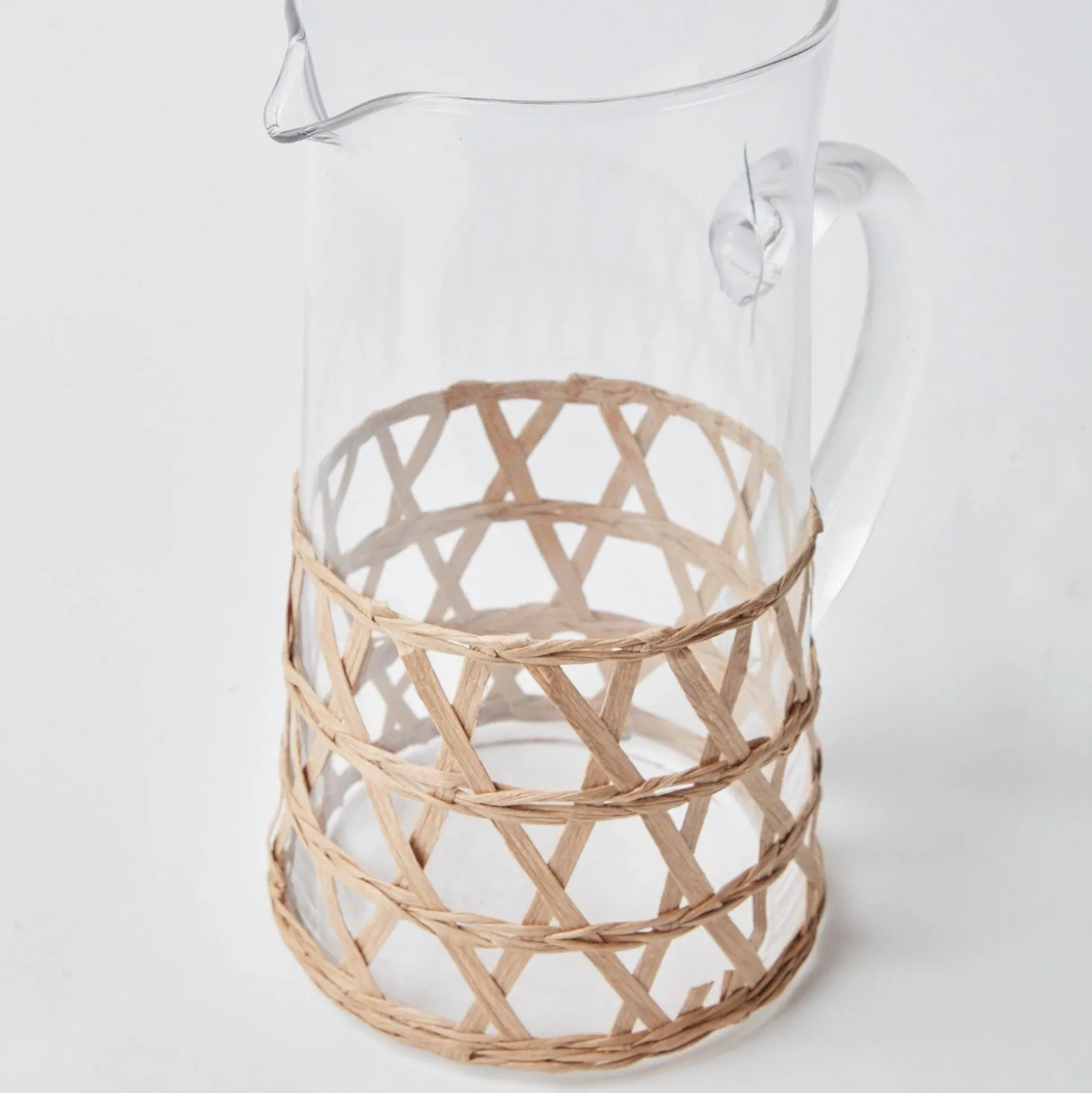 Raffia Water Jug