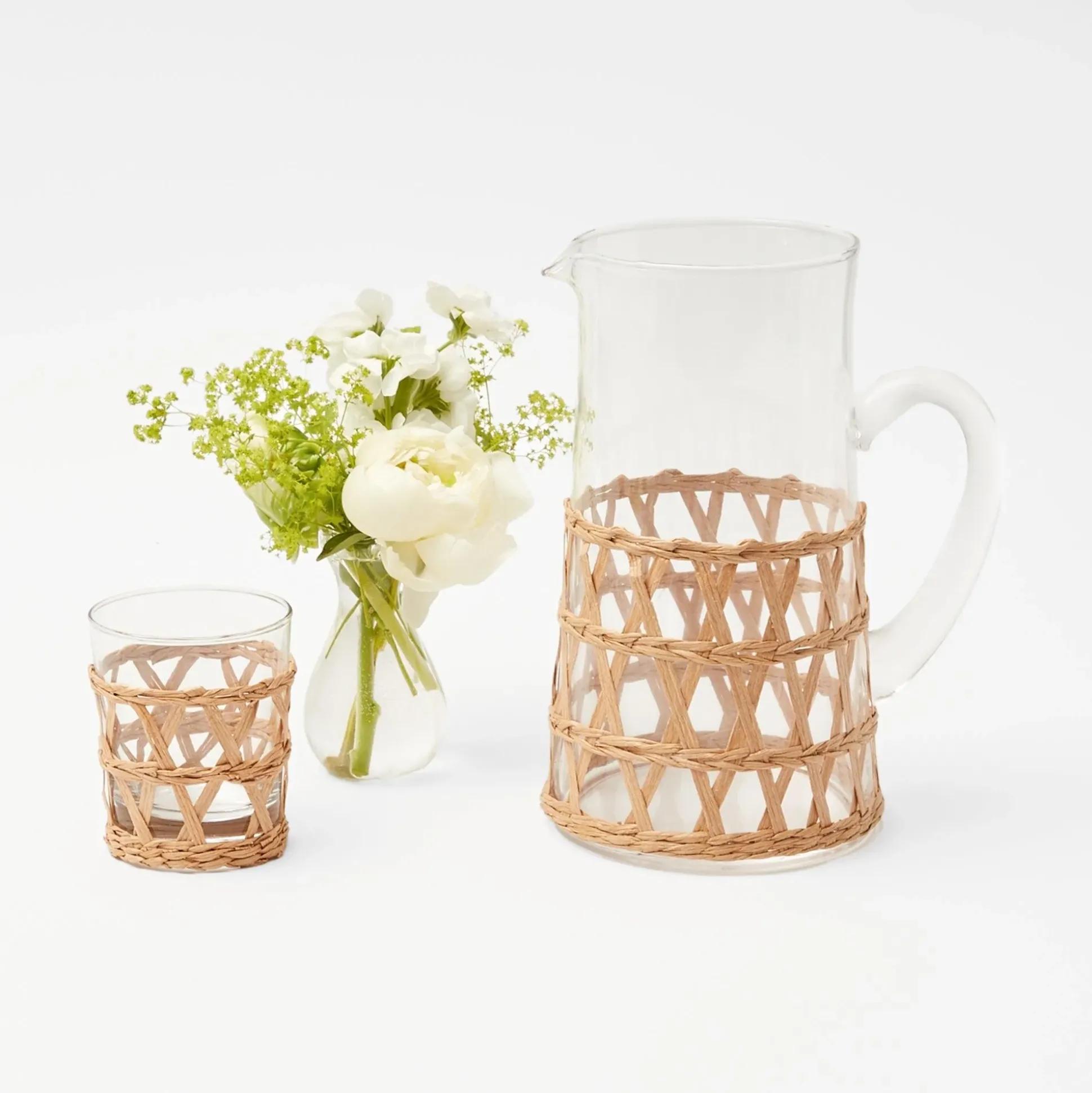 Raffia Water Jug