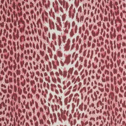 Raspberry Pink Leopard Fabric