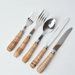 Rattan Cutlery (5 Piece)