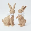 Rattan Rabbit (Pair)