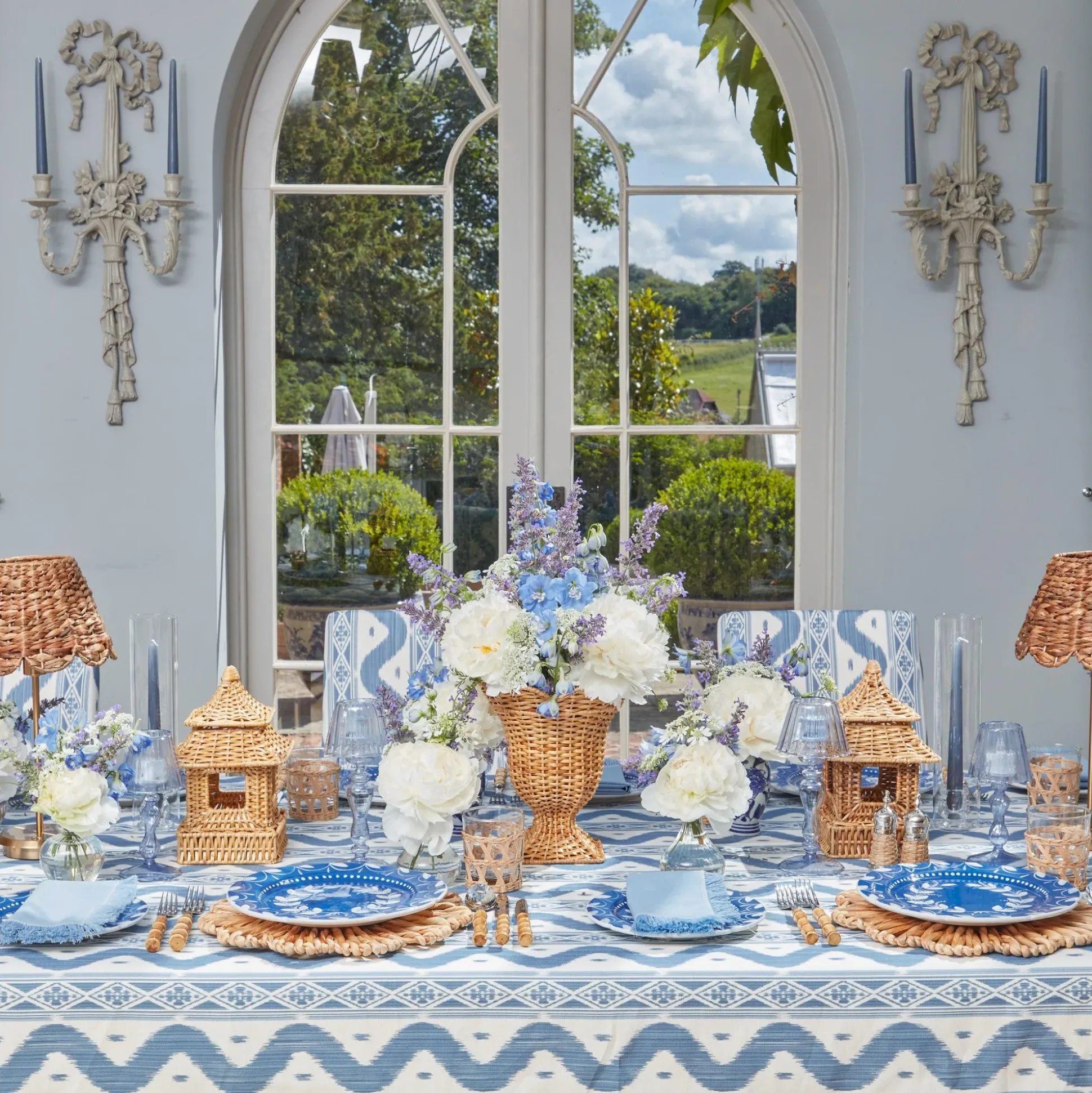 Rattan Salt & Pepper Set