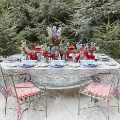 Red Rim Glassware (Set Of 8)