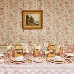 Rose Pink Hobnail Jug