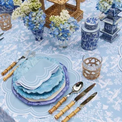 Round Chinoiserie Ginger Jars (Pair)