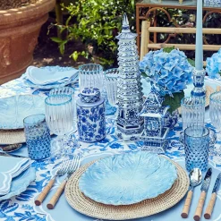 Round Chinoiserie Ginger Jars (Pair)